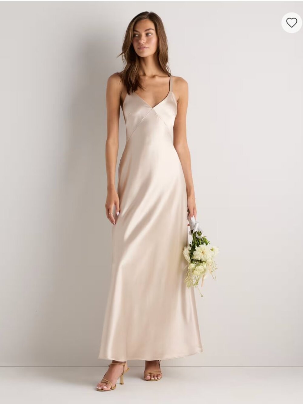 Bianca Stretch Satin Dress